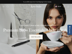 madeinitalybeautytools.com homepage screenshot