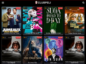 'clubpeli.com' screenshot