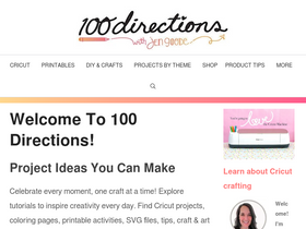 '100directions.com' screenshot