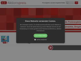 'aktionspreis.de' screenshot