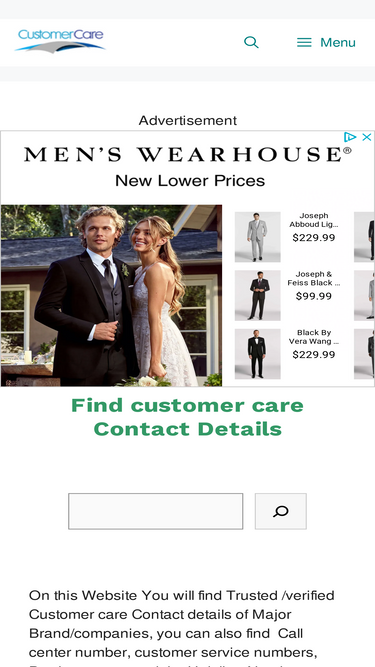 customercarehotline.com