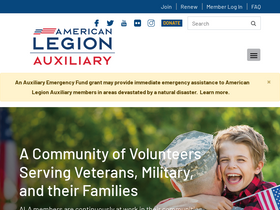 'legion-aux.org' screenshot