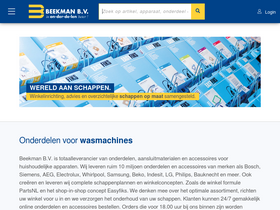 'beekman.nl' screenshot