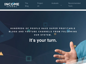 'incomeschool.com' screenshot