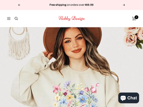 Nobbydesign website screenshot