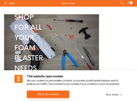 'blaster-time.eu' screenshot