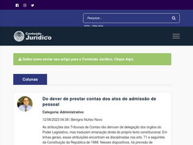 'conteudojuridico.com.br' screenshot