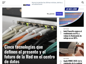 'muycomputerpro.com' screenshot