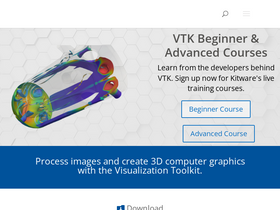 'vtk.org' screenshot