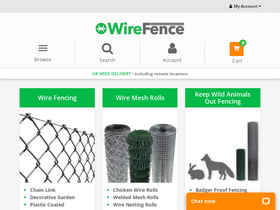 'wirefence.co.uk' screenshot