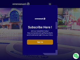 'emmanuel.tv' screenshot