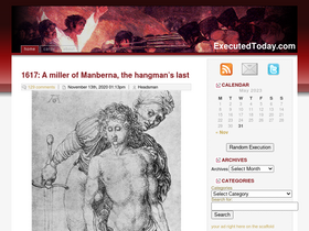 'executedtoday.com' screenshot