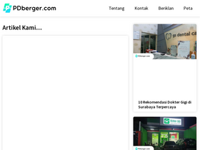 'pdberger.com' screenshot