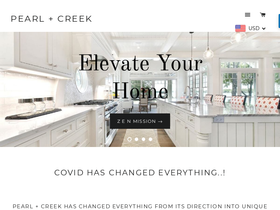 pearlandcreek.com homepage screenshot