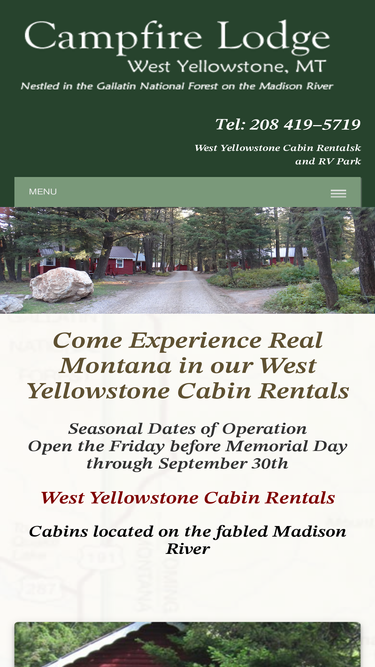 campfirelodgewestyellowstone.com