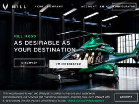 'hillhelicopters.com' screenshot