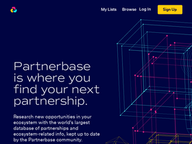 'partnerbase.com' screenshot