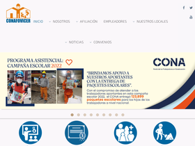 'conafovicer.com' screenshot