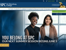 'spcollege.edu' screenshot