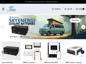skyenergi.com homepage screenshot