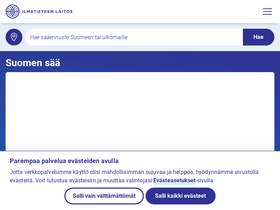 'fmi.fi' screenshot