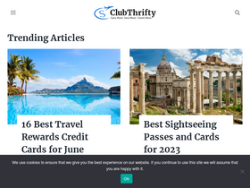 'clubthrifty.com' screenshot