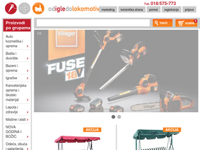 'odigledolokomotive.rs' screenshot