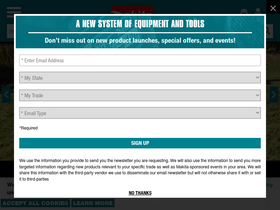 'makitatools.com' screenshot