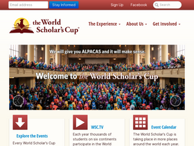 'scholarscup.org' screenshot