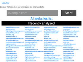 'qanator.com' screenshot