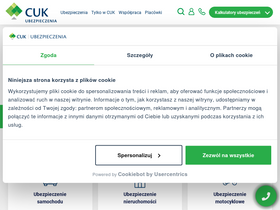 'cuk.pl' screenshot