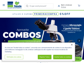 'bunzlsaude.com.br' screenshot