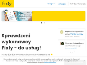 'fixly.pl' screenshot