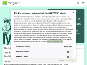 'datev-magazin.de' screenshot