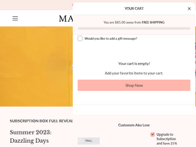 'margotelena.com' screenshot