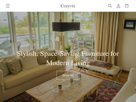 Cozyvix website screenshot