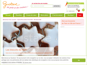 'gustave.com' screenshot