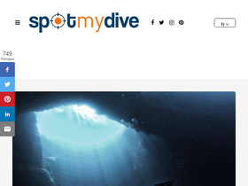 'spotmydive.com' screenshot