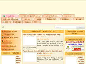 'hoavouu.com' screenshot