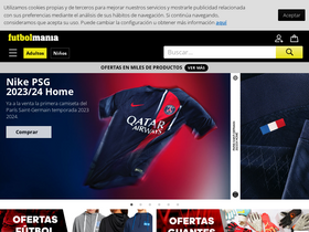 'futbolmania.com' screenshot