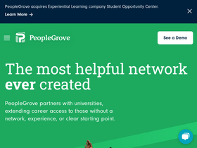 'peoplegrove.com' screenshot