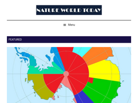 'natureworldtoday.com' screenshot