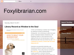 foxylibrarians.blogspot.com