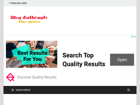 'tranvanthong.com' screenshot