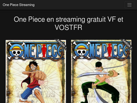 'voir-one-piece-streaming.com' screenshot