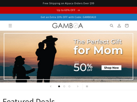 Gamboa website screenshot
