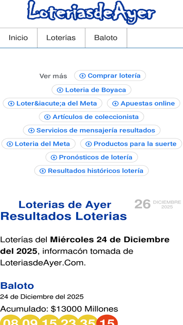 loteriasdeayer.com