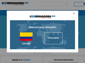 'coordinadorausa.com' screenshot
