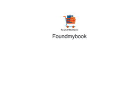 'foundmybook.com' screenshot