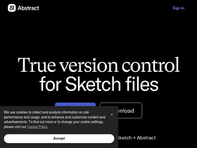 'abstract.com' screenshot